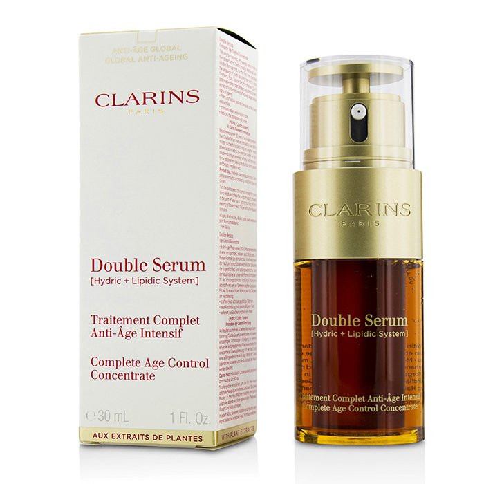 CLARINS - Double Serum (Hydric + Lipidic System) Complete Age Control Concentrate